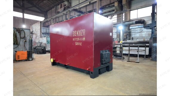 Котел водогрейный 0.6 МВт с топкой ОУР