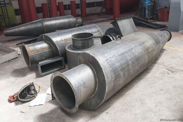 Промышленные циклоны ЦН 15 2УП - изготовление